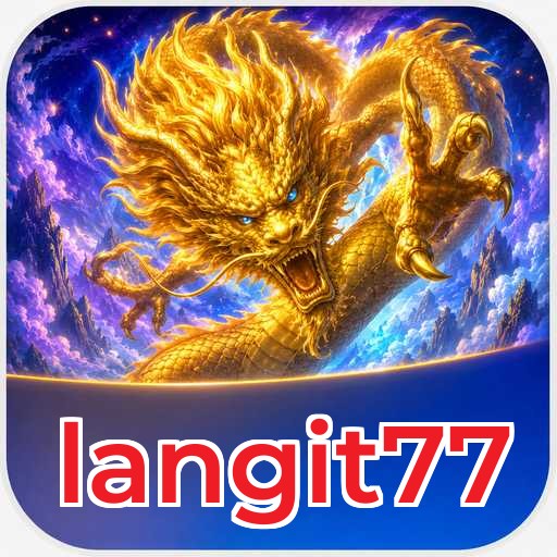 Identitas visual langit77 v4.7.5 pada perangkat uji Android